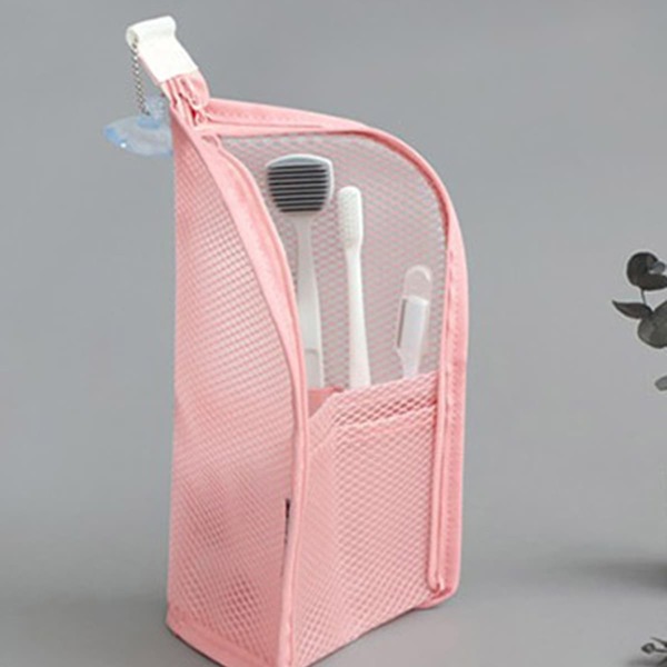 

1pc Multifunction Toiletries Bag, Pink