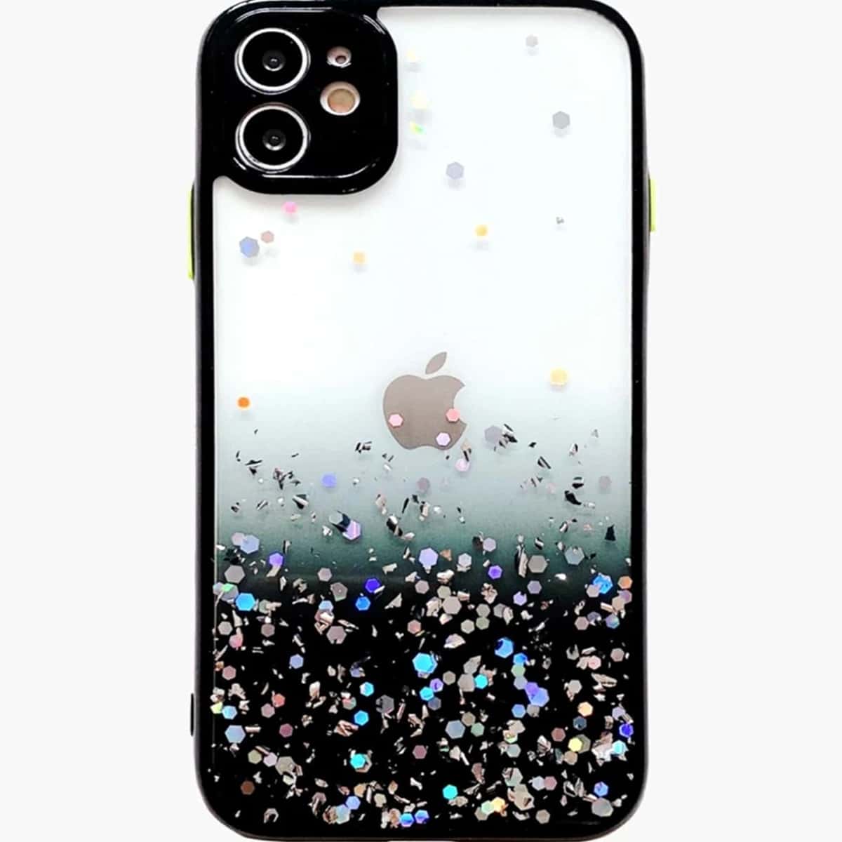 

Sequin Ombre iPhone Case, Black