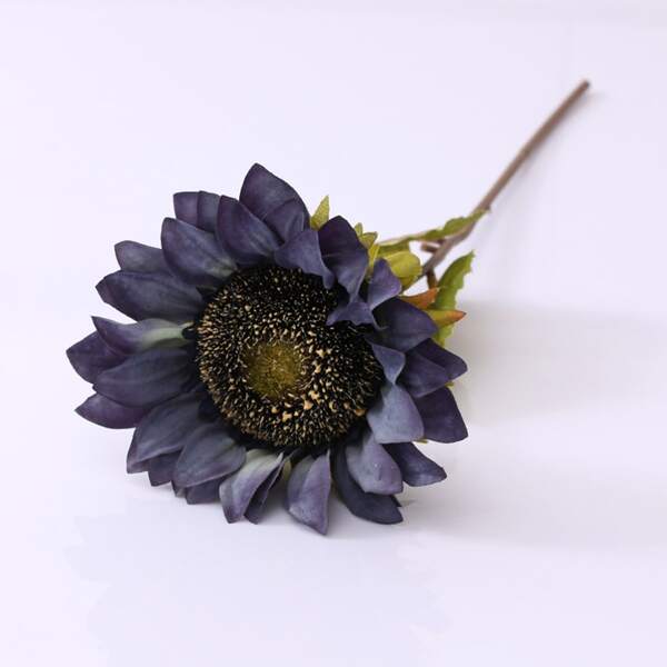 

1pc Artificial Sunflower, Blue