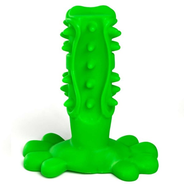 

1pc Dog Solid Chew Toy, Green