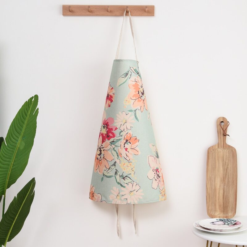 

Floral Pattern Apron, Multicolor