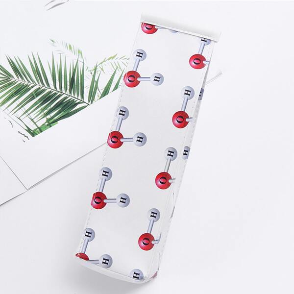 

1pc Random Pattern Pencil Case, Multicolor