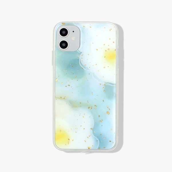 

Flower & Gold Foil Pattern iPhone Case, Multicolor