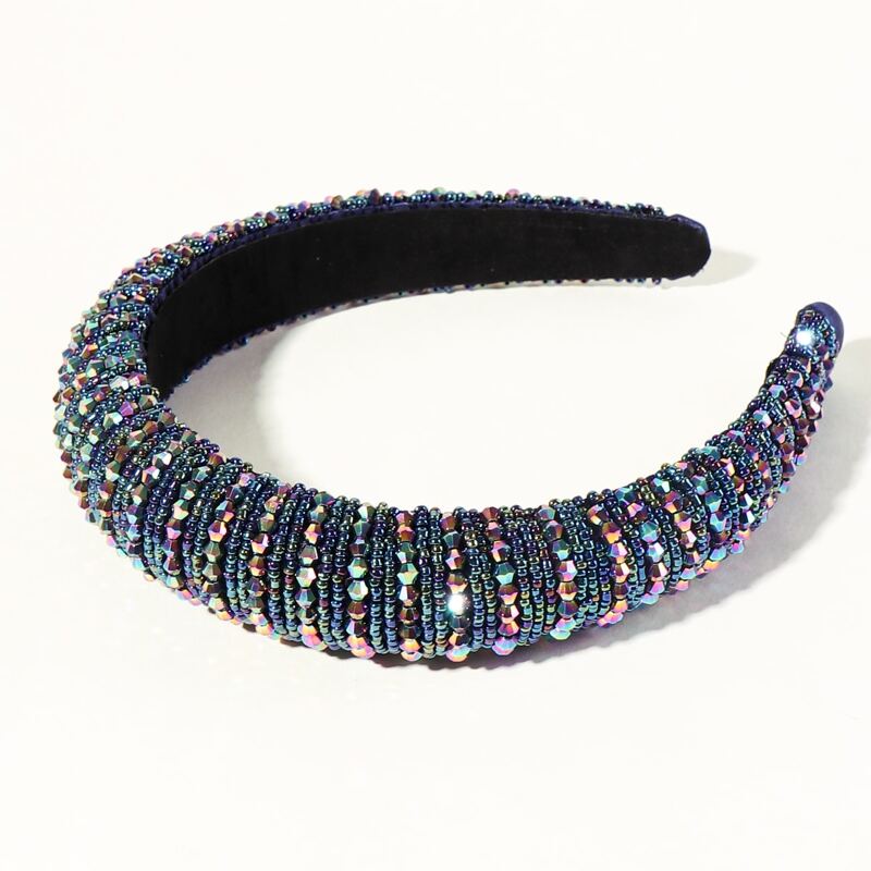 

Beaded Hair Hoop, Multicolor