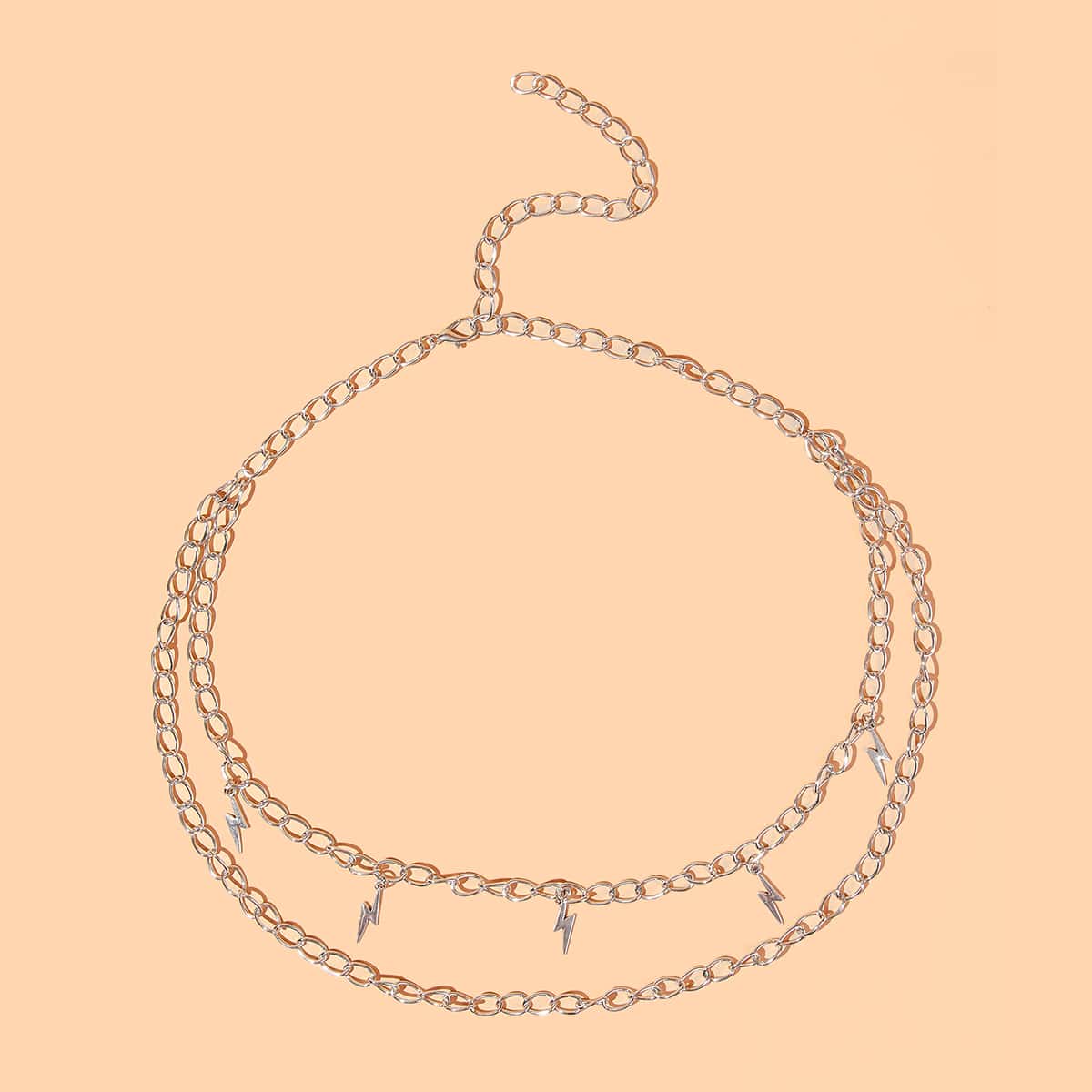 

Thunder Waist Chain, Silver