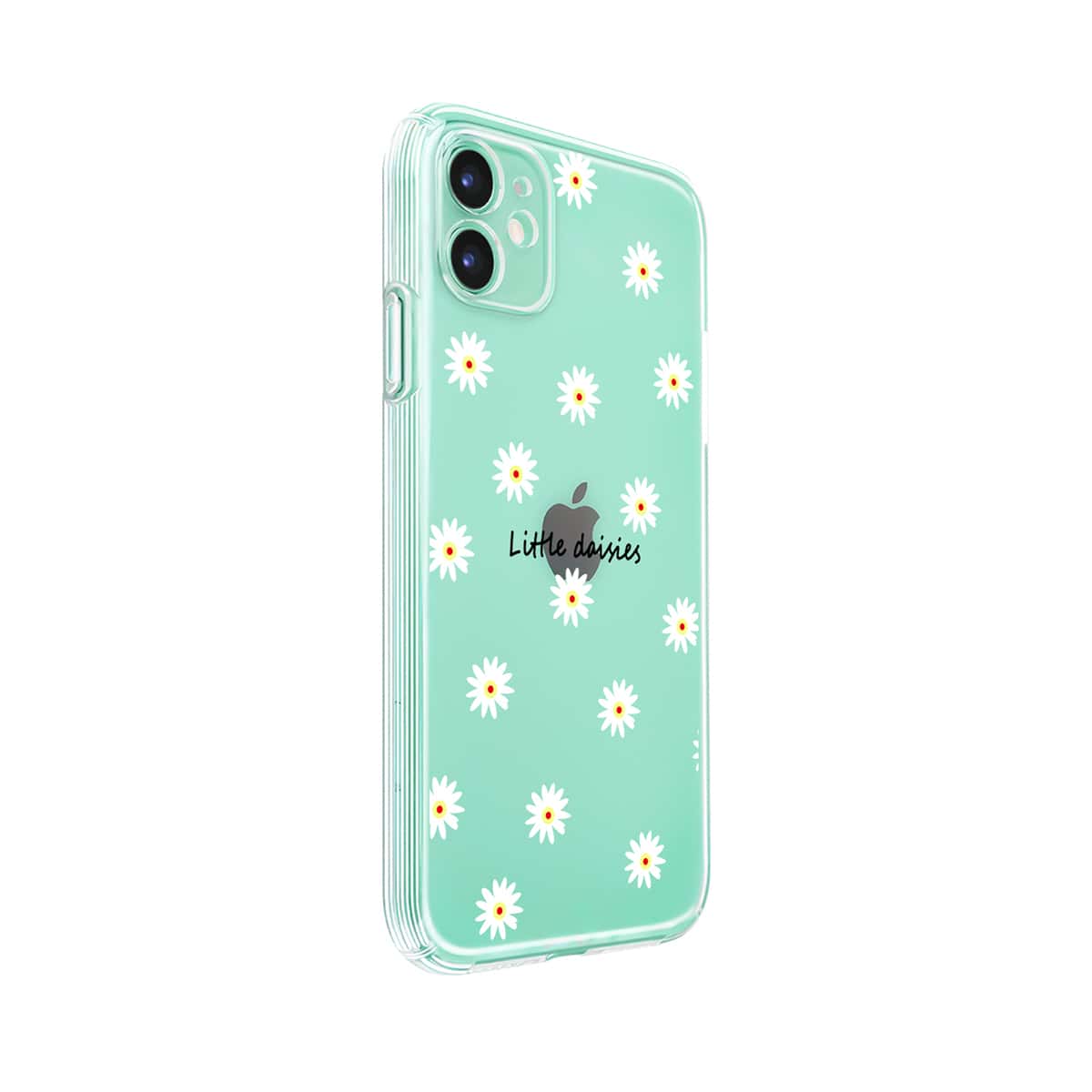 

Daisy Floral Print iPhone Case, Clear