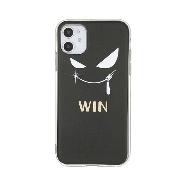 

1pc Letter Graphic iPhone Case, Multicolor
