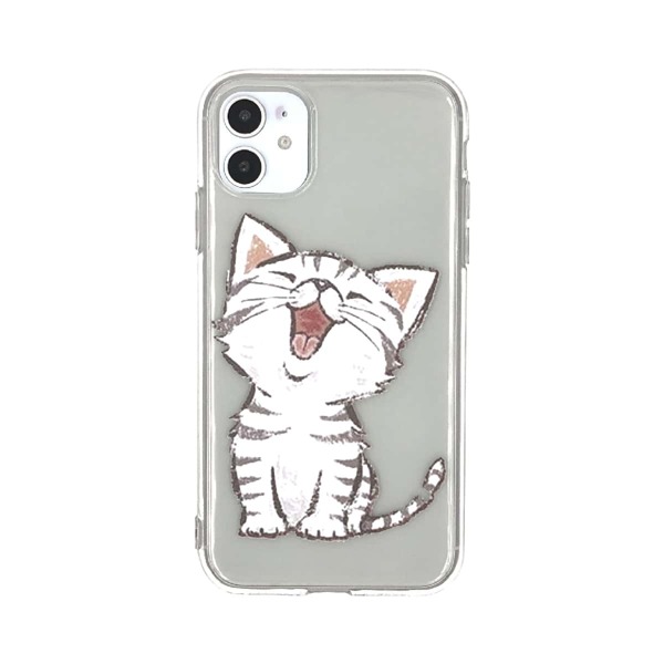 

1pc Cartoon Graphic iPhone Case, Multicolor