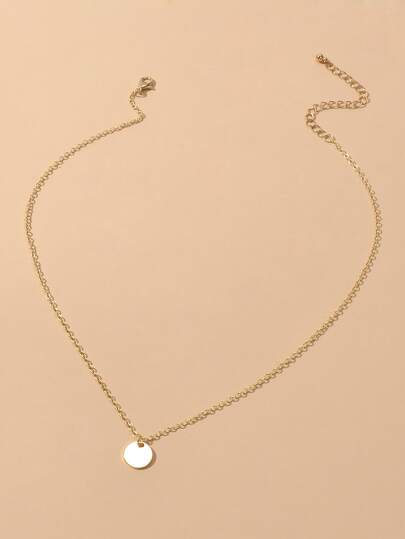 قلادة بتعليقة دائري