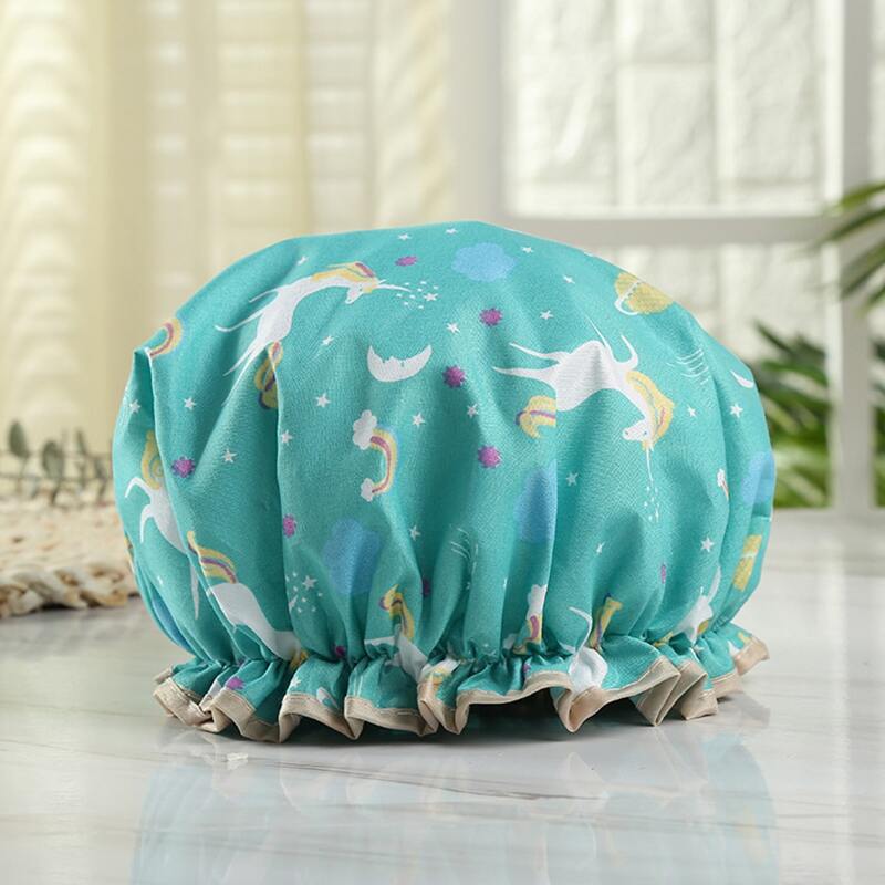 

Unicorn Print Shower Cap, Multicolor
