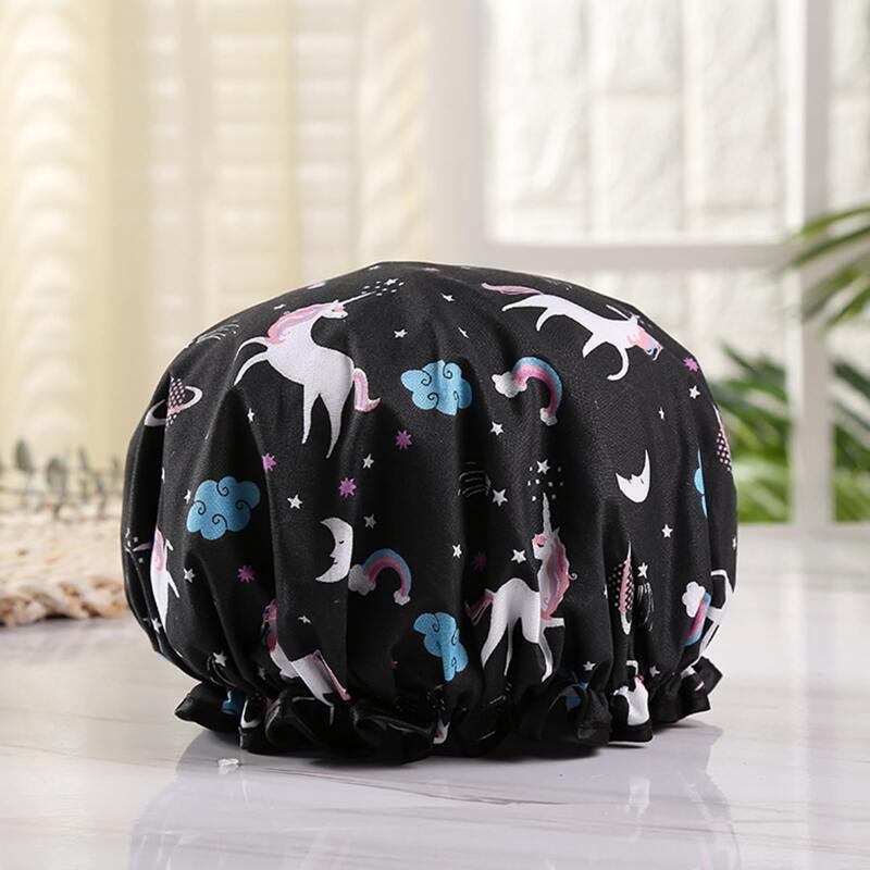 

Unicorn Print Shower Cap, Multicolor