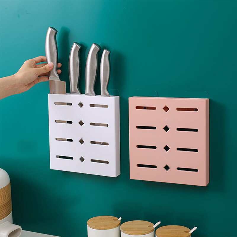 

1pc Random Color Knife Storage Rack, Multicolor