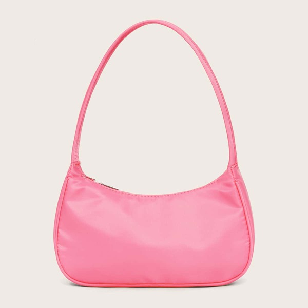 

Minimalist Baguette Bag, Pink