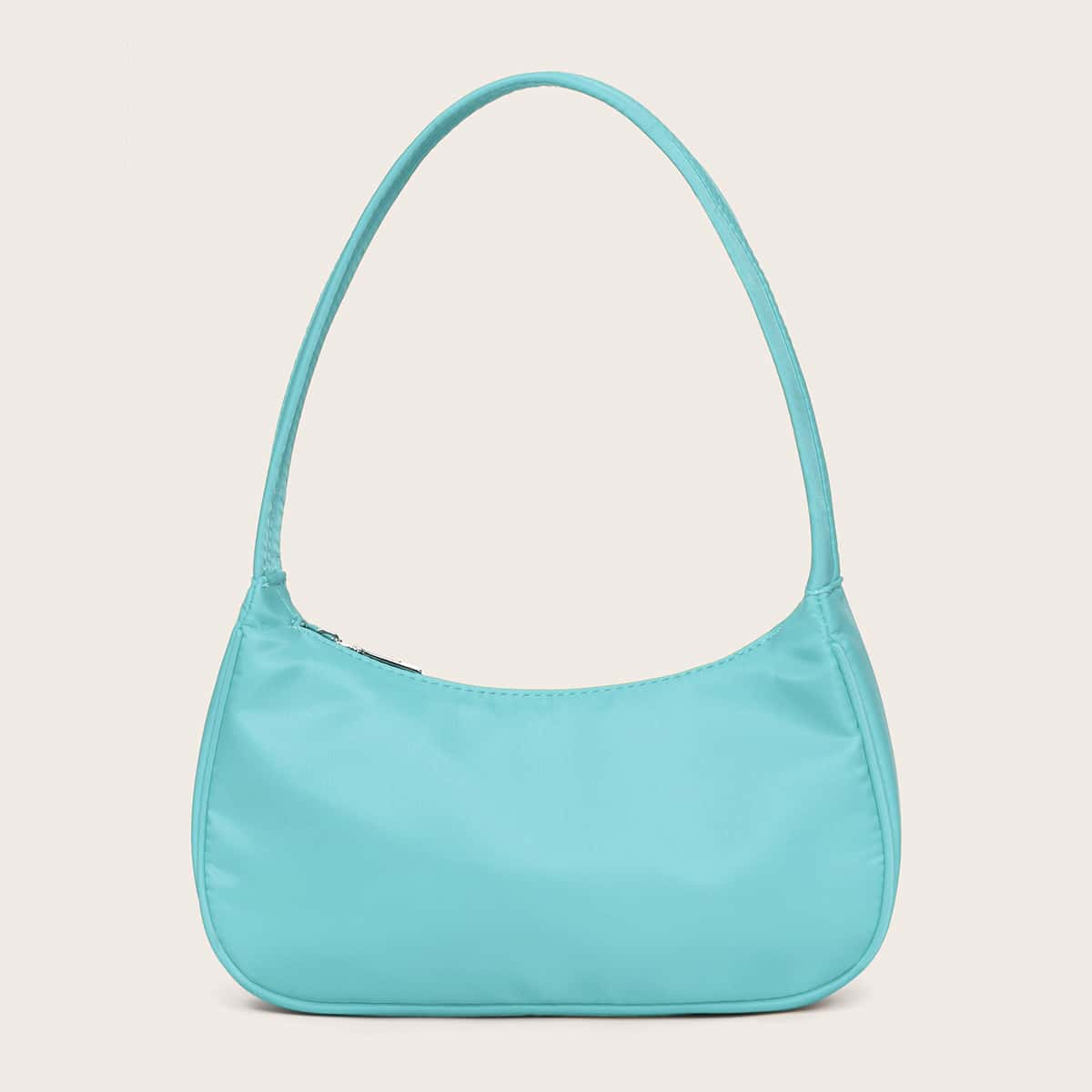 

Minimalist Baguette Bag, Mint green