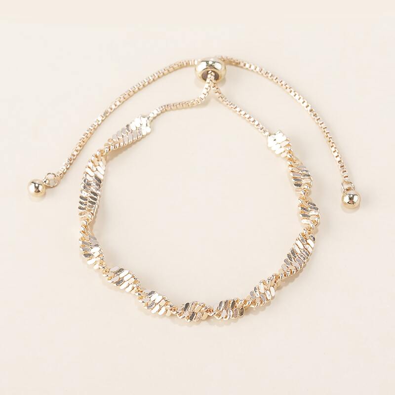 

Simple Chain Bracelet, Gold