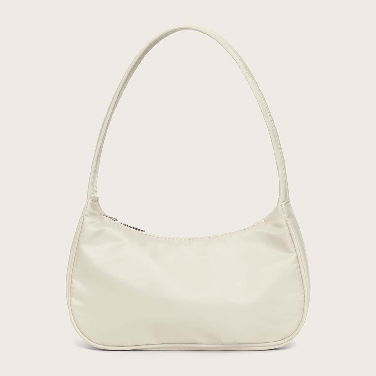 

Minimalist Baguette Bag, Beige