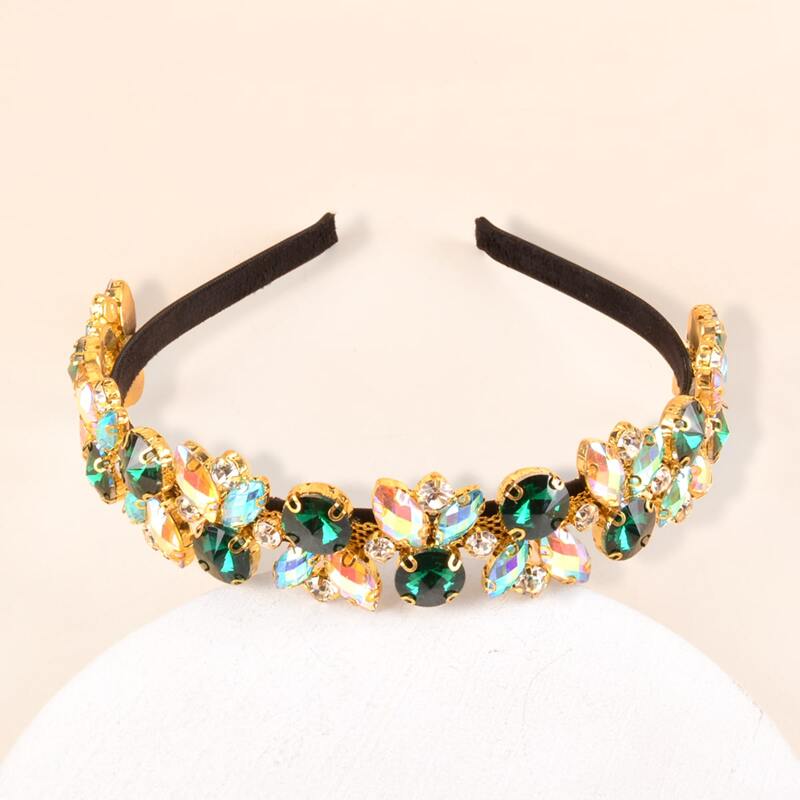 

Gemstone Decor Hair Hoop, Multicolor