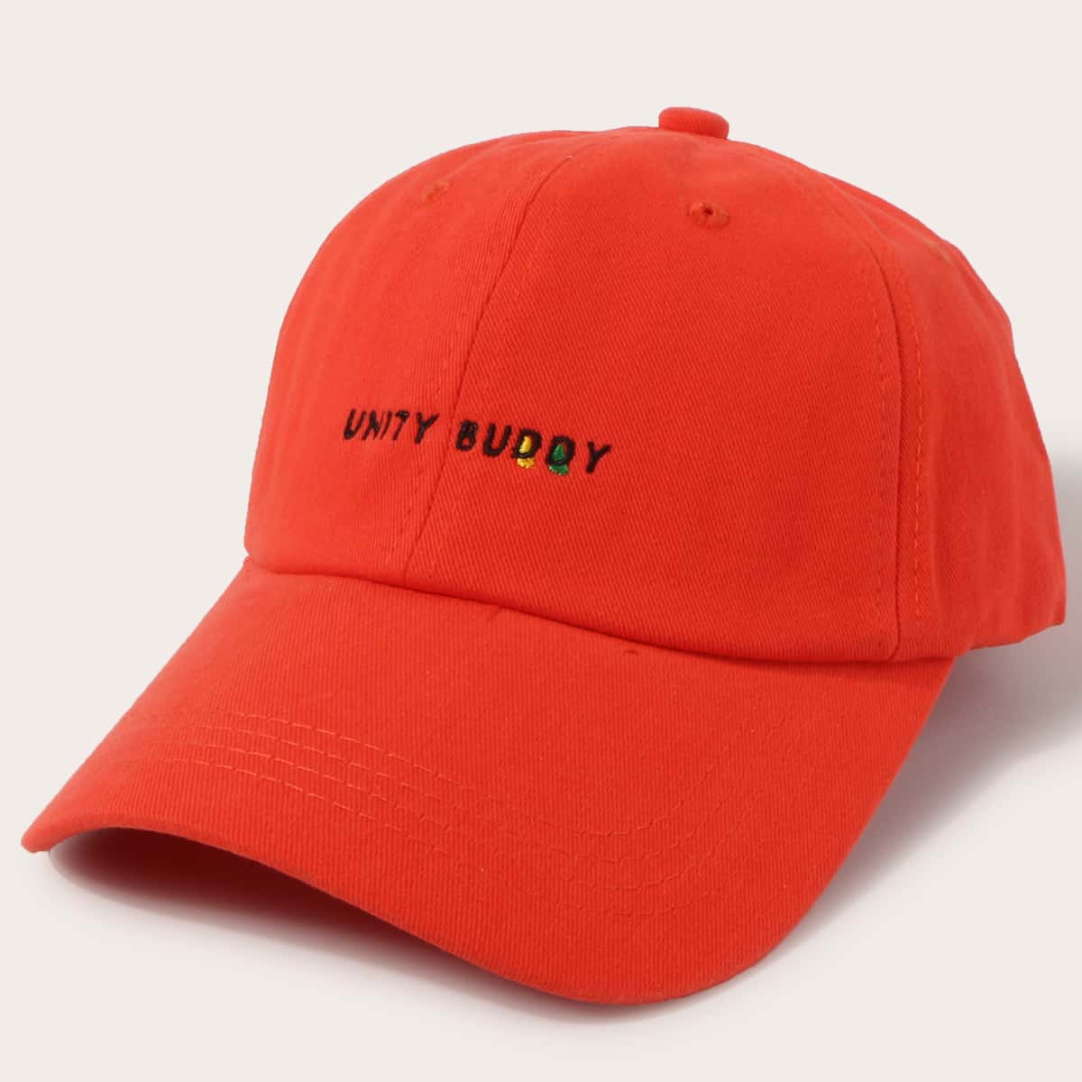 

Guys Letter Embroidery Baseball Cap, Red