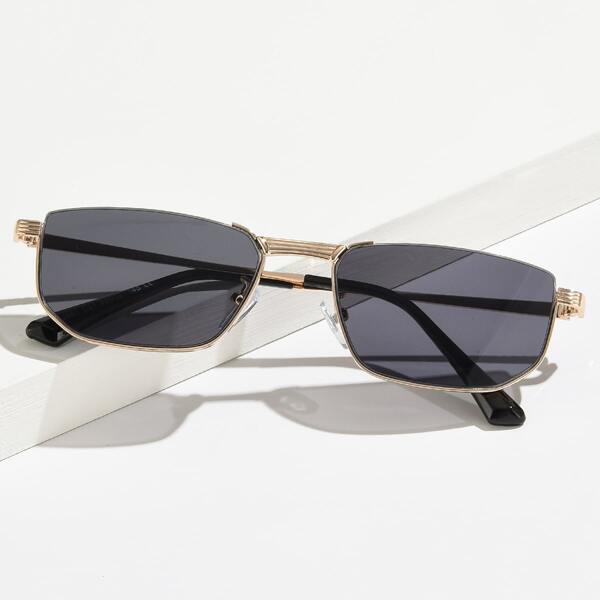 

Men Metal Frame Sunglasses, Grey