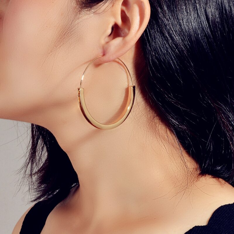 

Simple Hoop Earrings, Gold