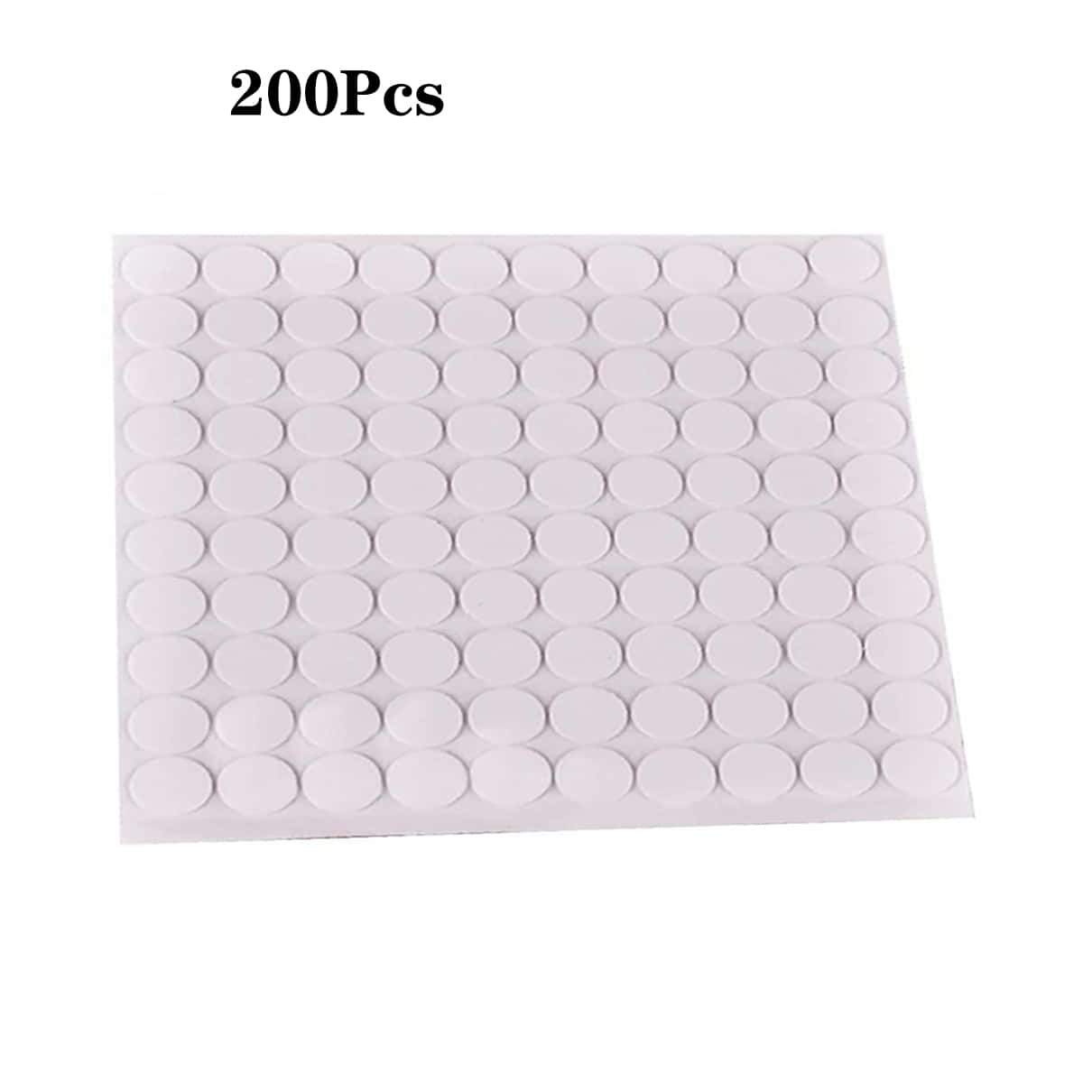 

1sheet Balloon Attachment Double-sided Adhesive, White