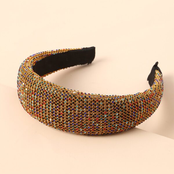 

Rhinestone Hair Hoop, Multicolor
