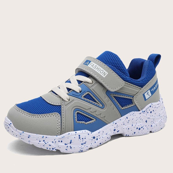 

Boys Velcro Strap Wide Fit Sneakers, Blue