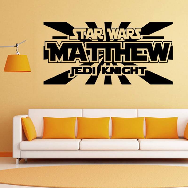 

Slogan Graphic Wall Sticker, Black