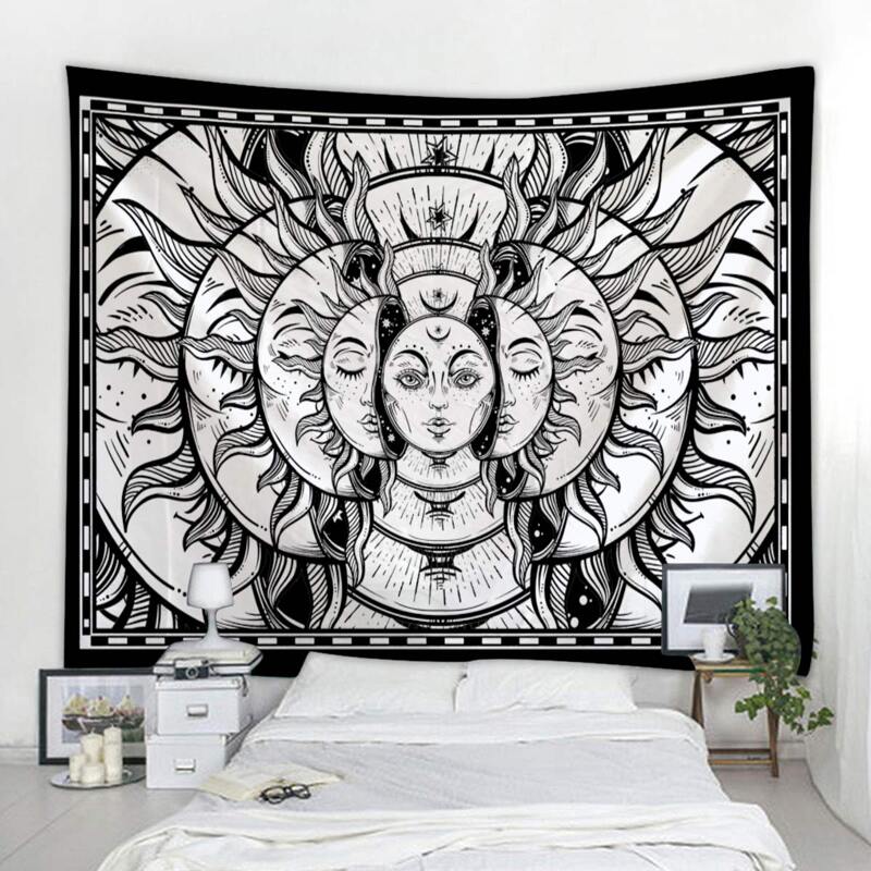

Sun Graphic Tapestry, Multicolor
