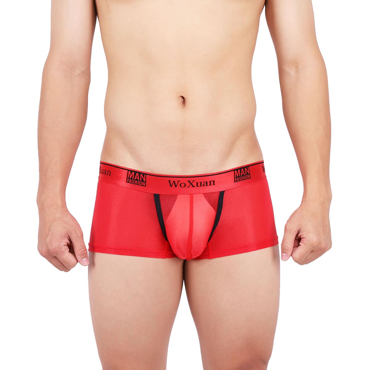 

Guys Letter Graphic Boxer Brief, Red