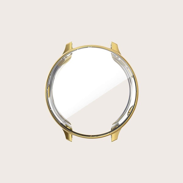 

1pc Minimalist Galaxy Watch Active2 Case, Gold