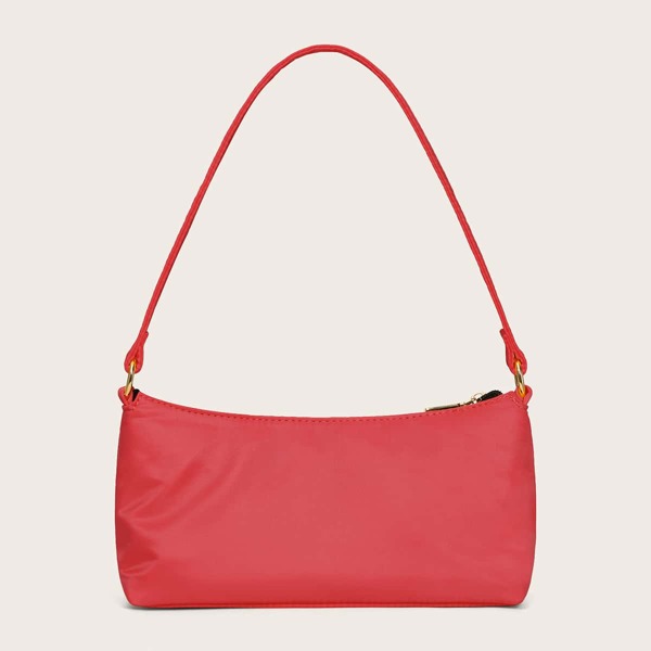

Minimalist Baguette Bag, Red