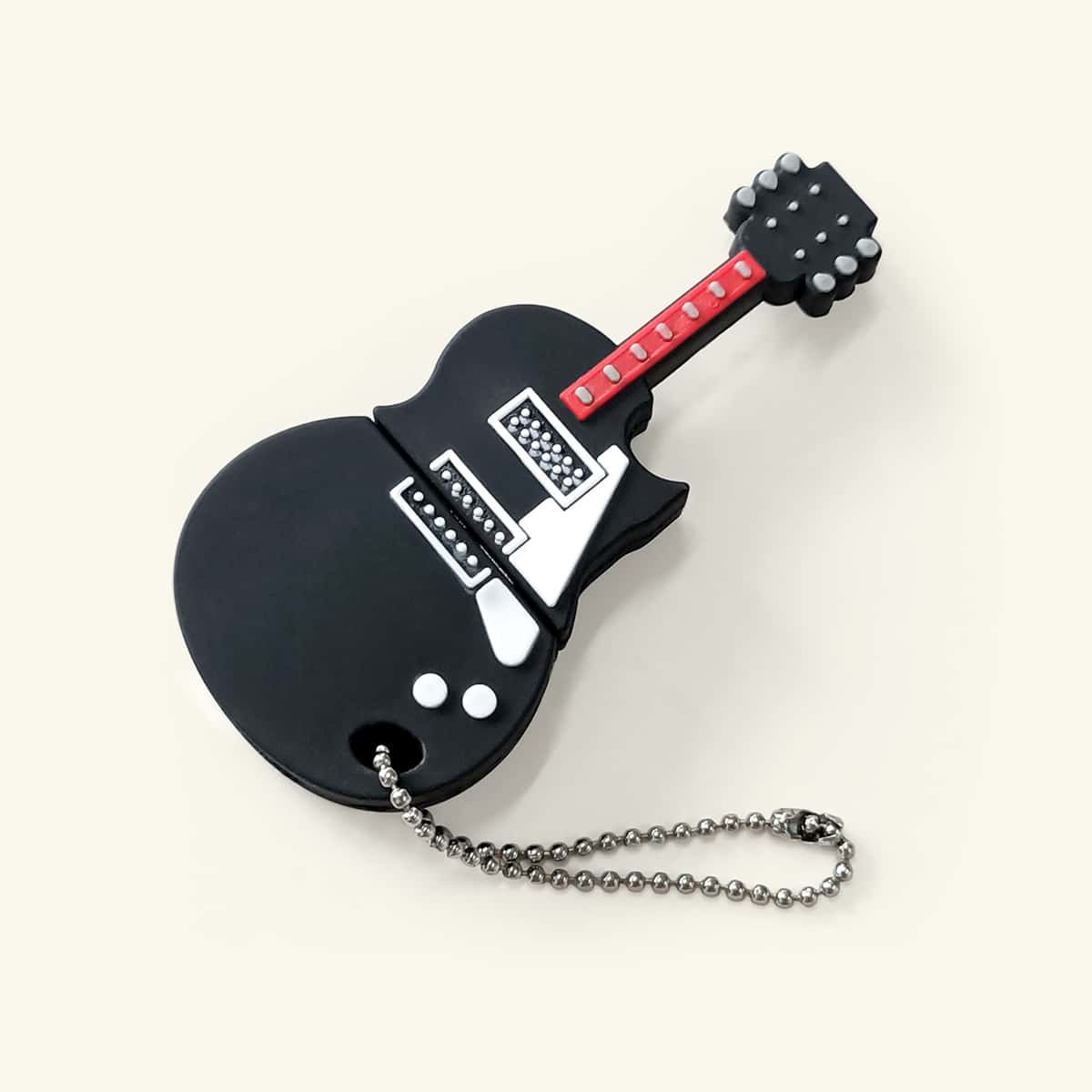

1pc Musical Instrument Shaped USB Flash Drive, Black
