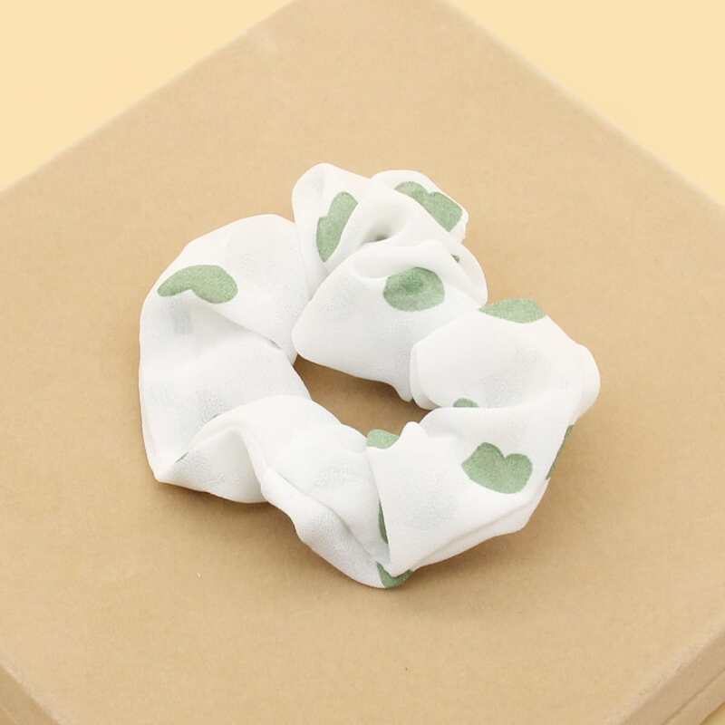

3pcs Random Heart Scrunchie, Multicolor