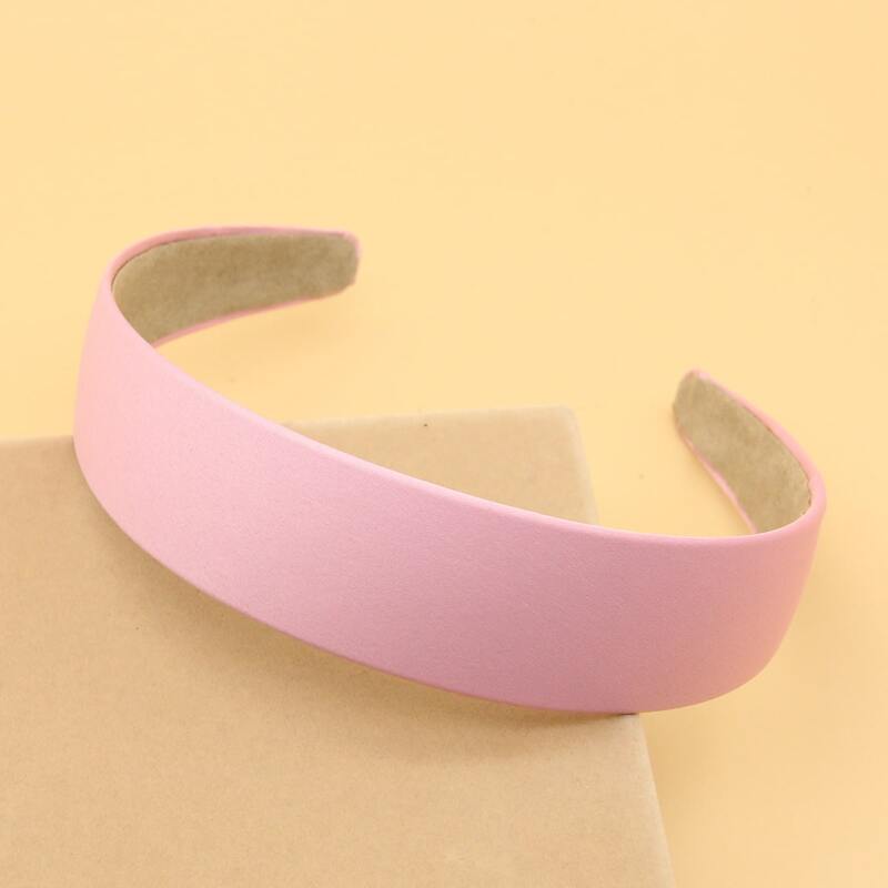 

3pcs Solid Hair Hoop, Multicolor