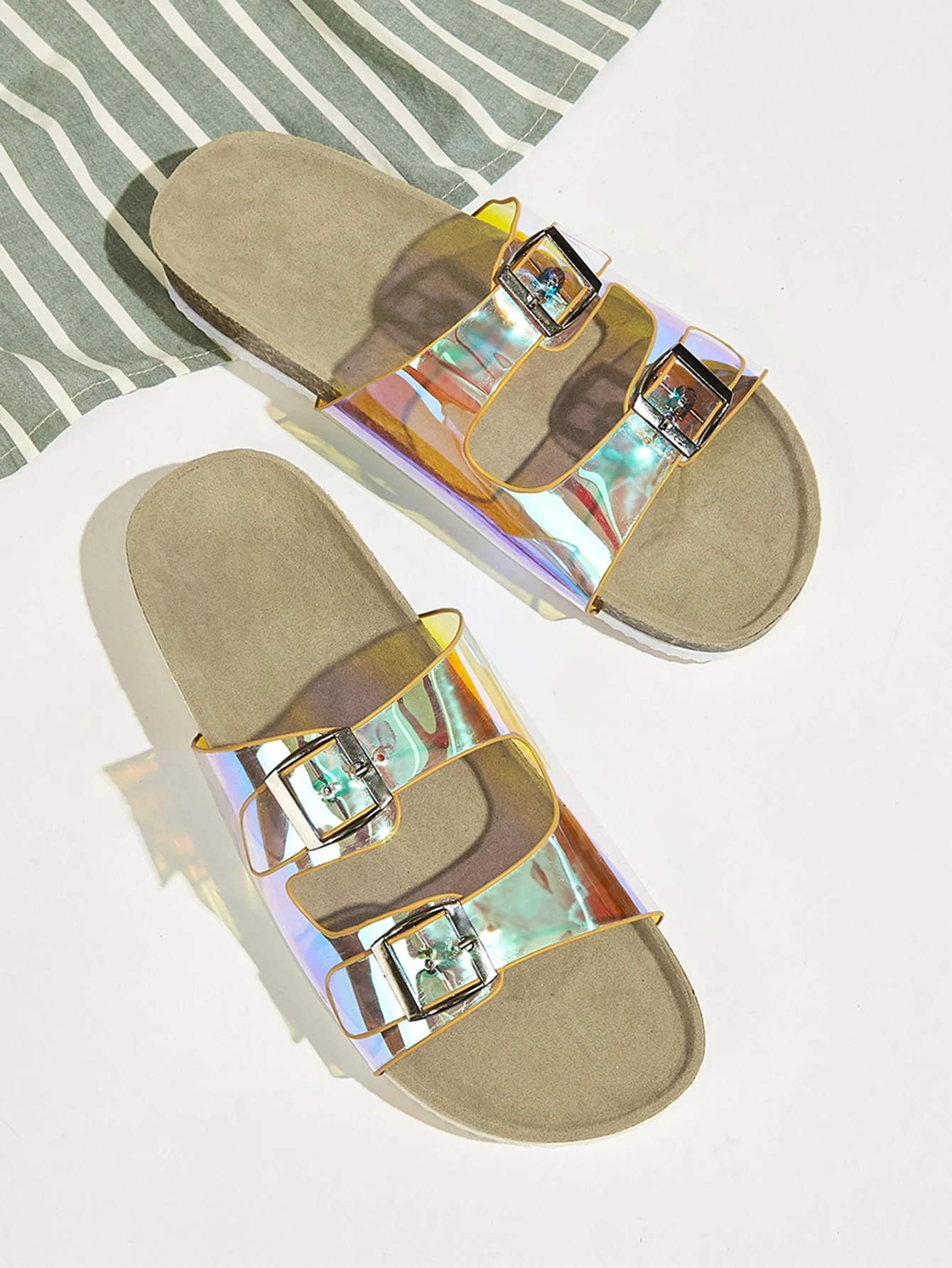 holographic slippers