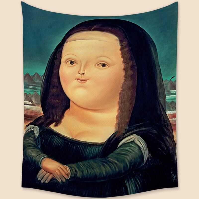 

Oil Painting Pattern Tapestry, Multicolor