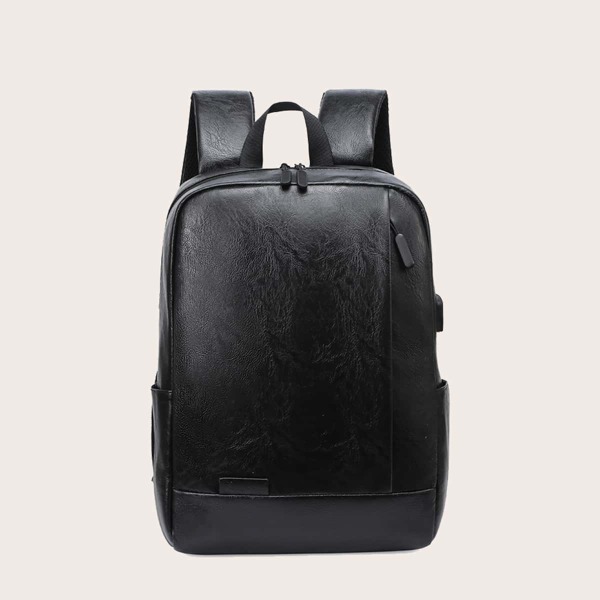 

Men Minimalist Large Capacity Backpack, Black