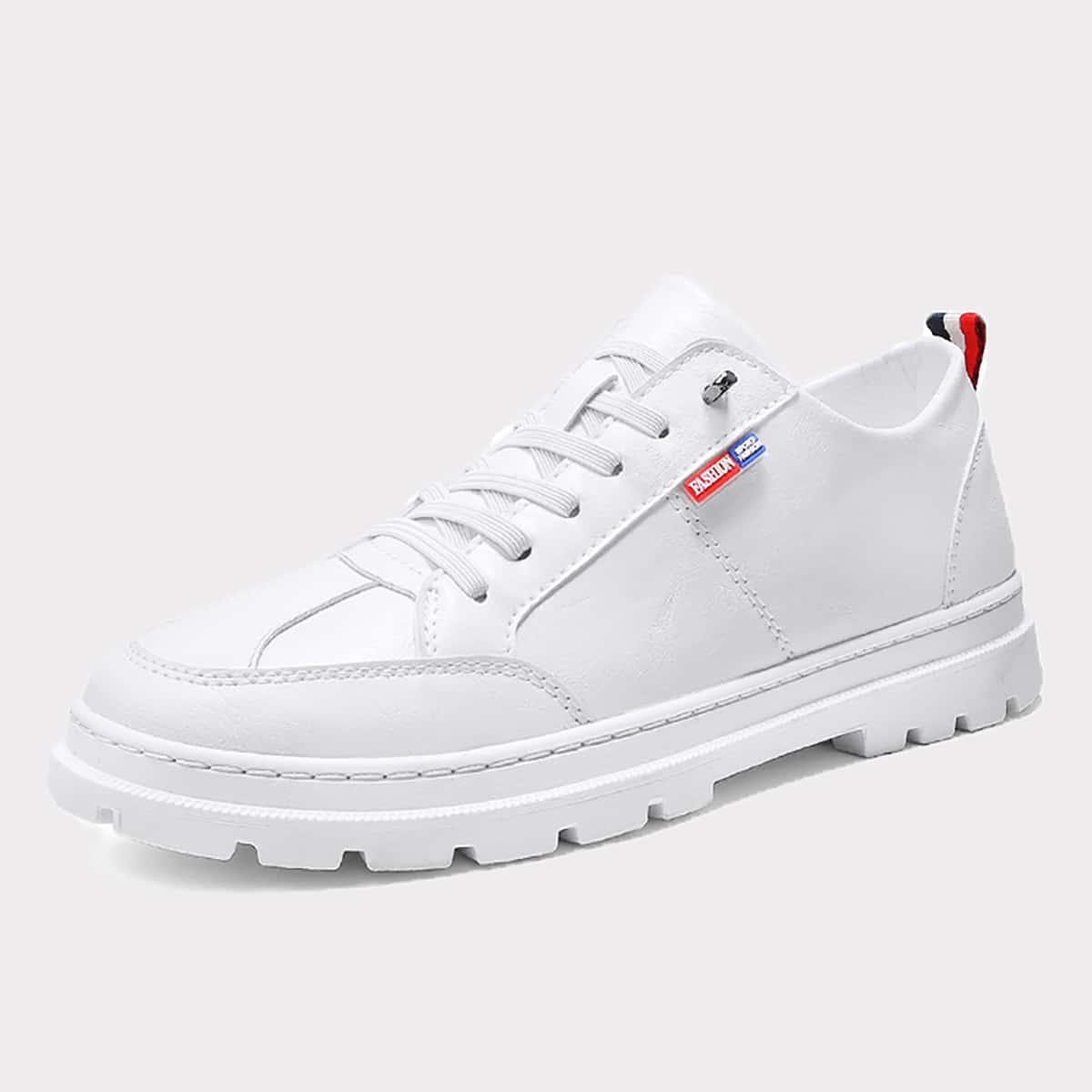 

Guys Lace-up Front Wide Fit Sneakers, White