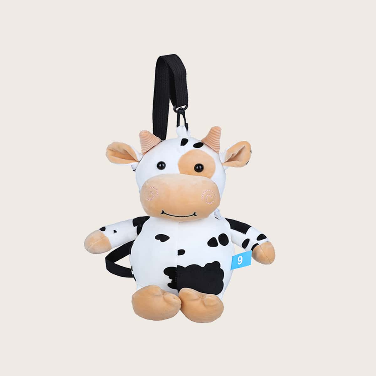 

Cartoon Cow Crossbody Bag, Multicolor