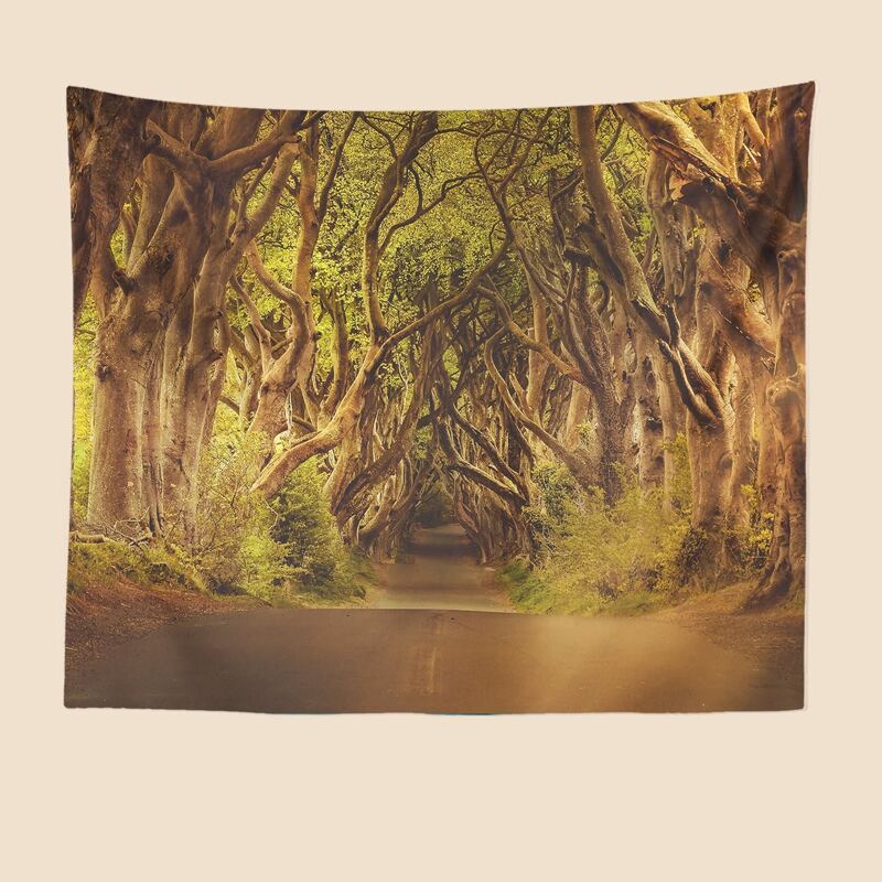 

Forest Pattern Tapestry, Multicolor