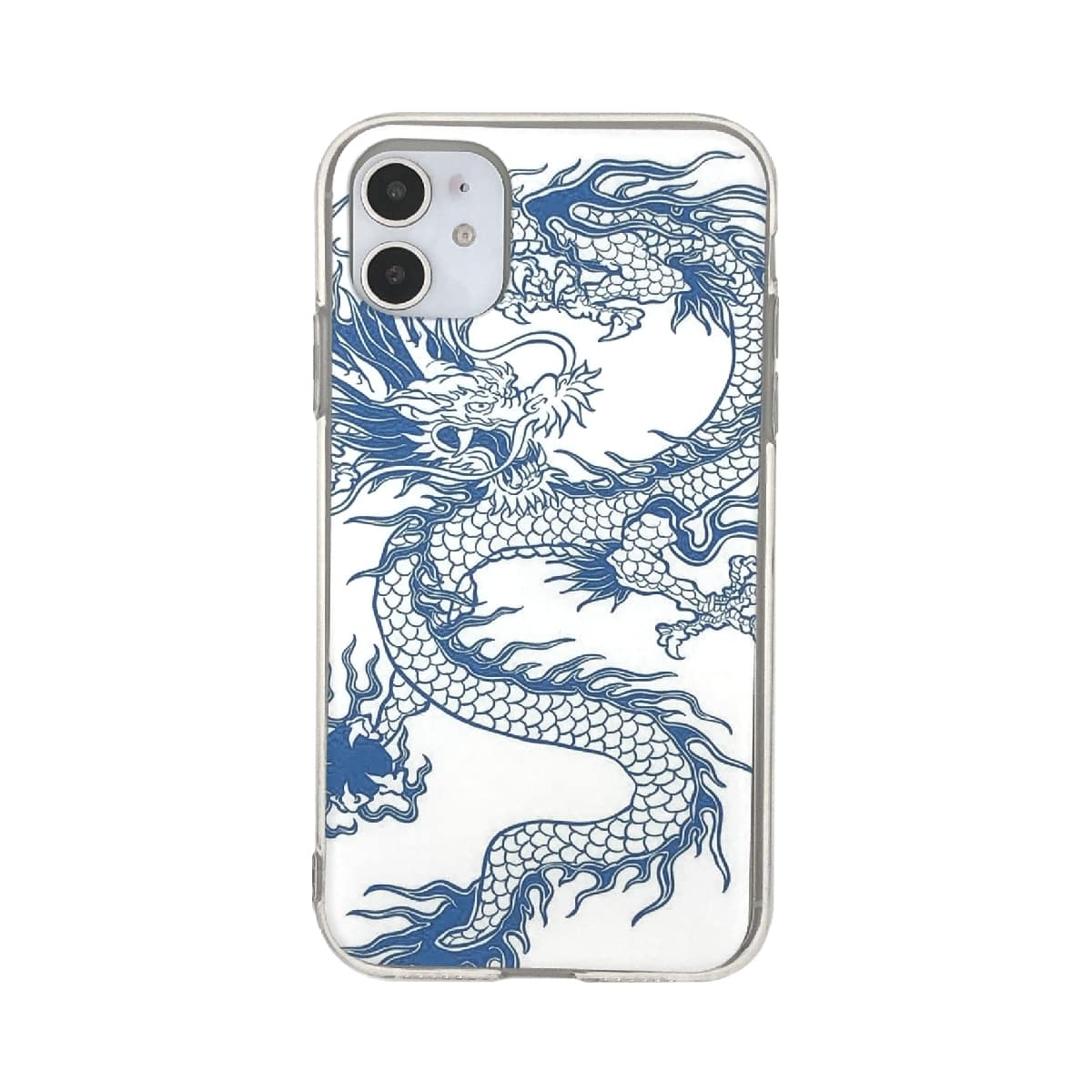 

Chinese Dragon Print iPhone Case, Multicolor