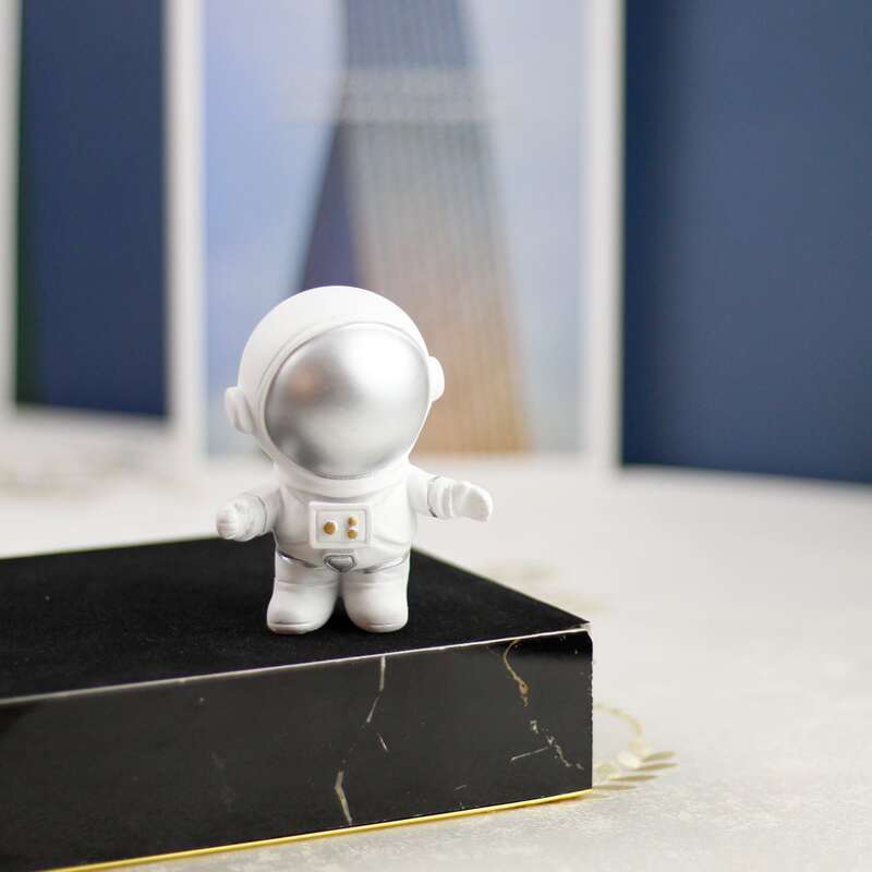 

Astronaut Design Decorative Object, Silver