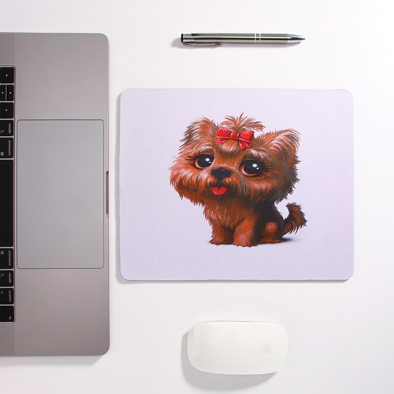 

1pc Cartoon Graphic Mouse Pad, Multicolor
