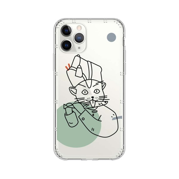 

Чехол для iPhone с мультипликационным рисунком, Прозрачный