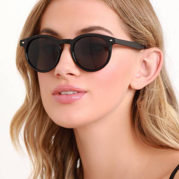 

Acrylic Round Wayfarer Sunglasses