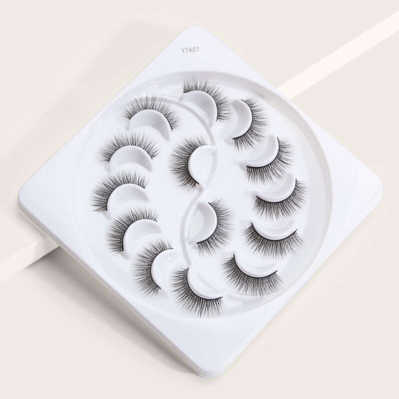 

3D Thick False Eyelashes, Black