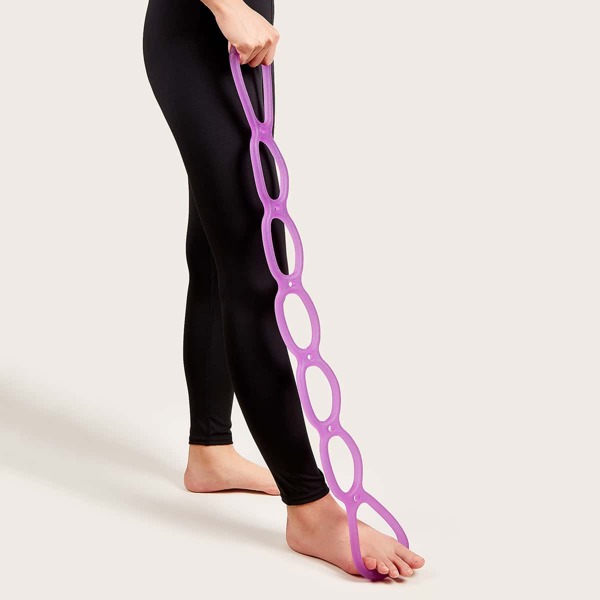 

7 Hole Silicone Elastic Resistance Band, Purple
