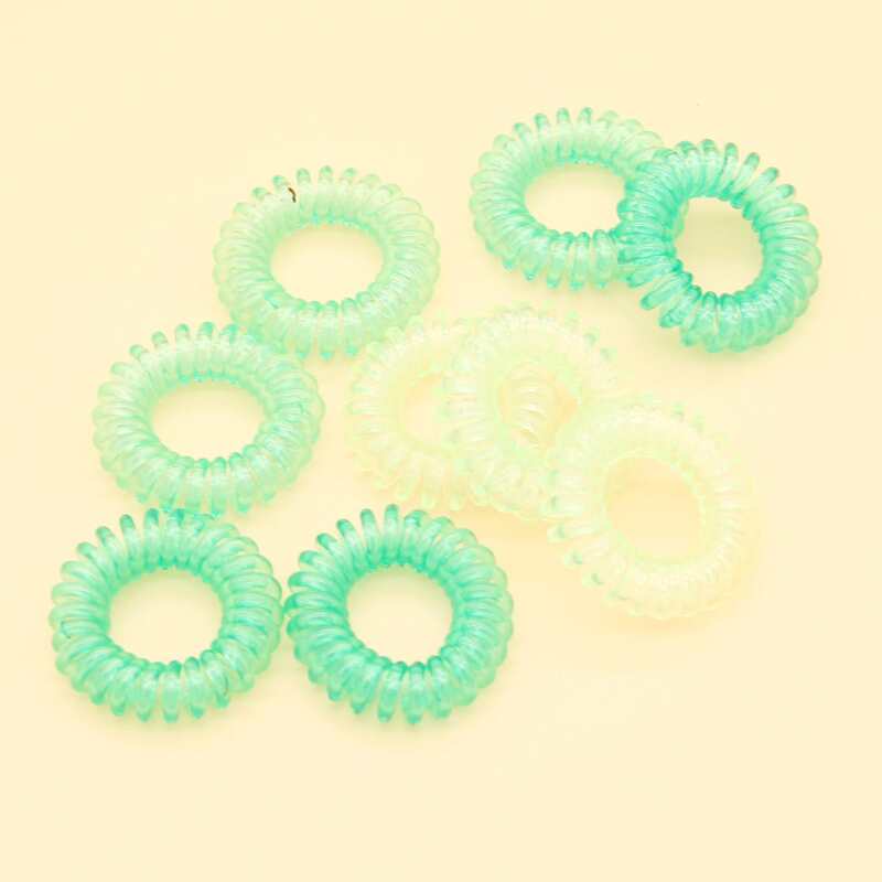 

9pcs Random Coil Hair Tie, Multicolor