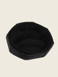 Boina simple de niños - Negro - Ver 3